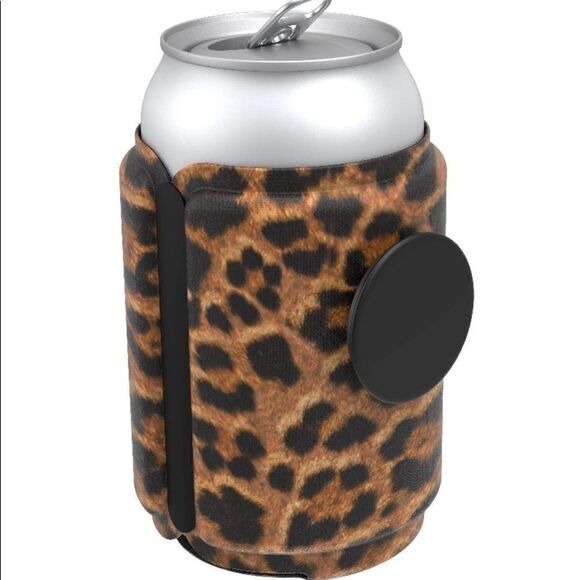 Leopard Prowl pop socket can coozie D10 - Picture 1 of 6